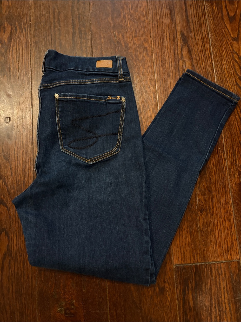 Seven7 Women's Indigo Skinny Jeans